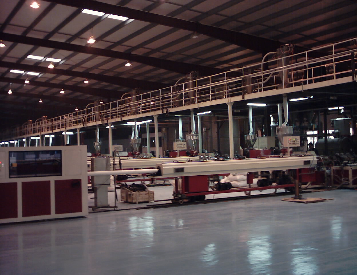 PVC管材生產(chǎn)線